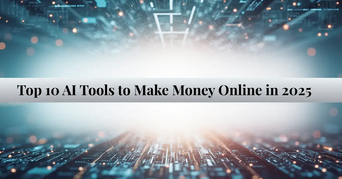 Top 10 Tools How to Make Money with AI